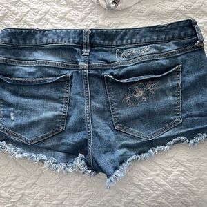 Express size 12 denim shorts